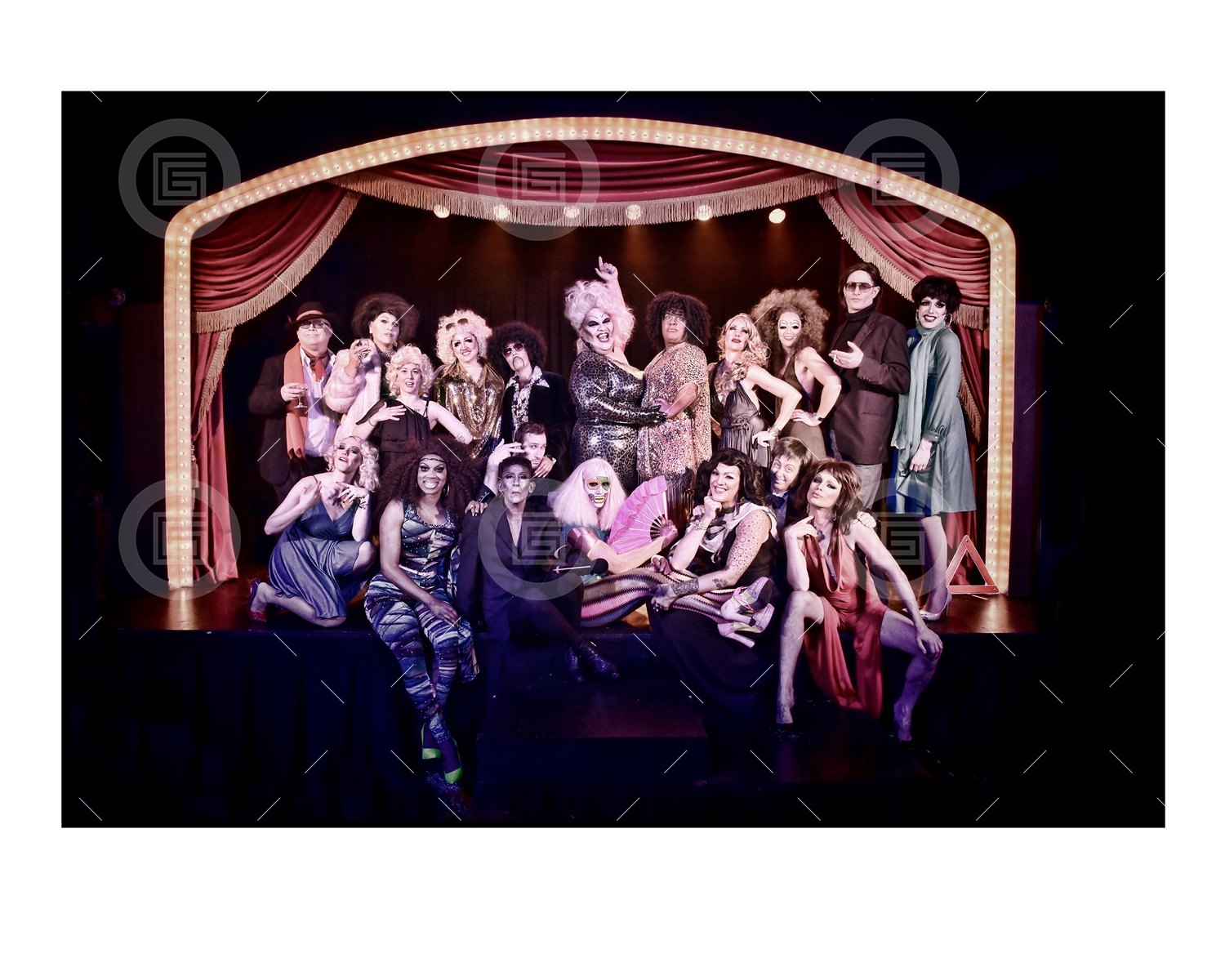 Cast of the Grace Jones Album Project