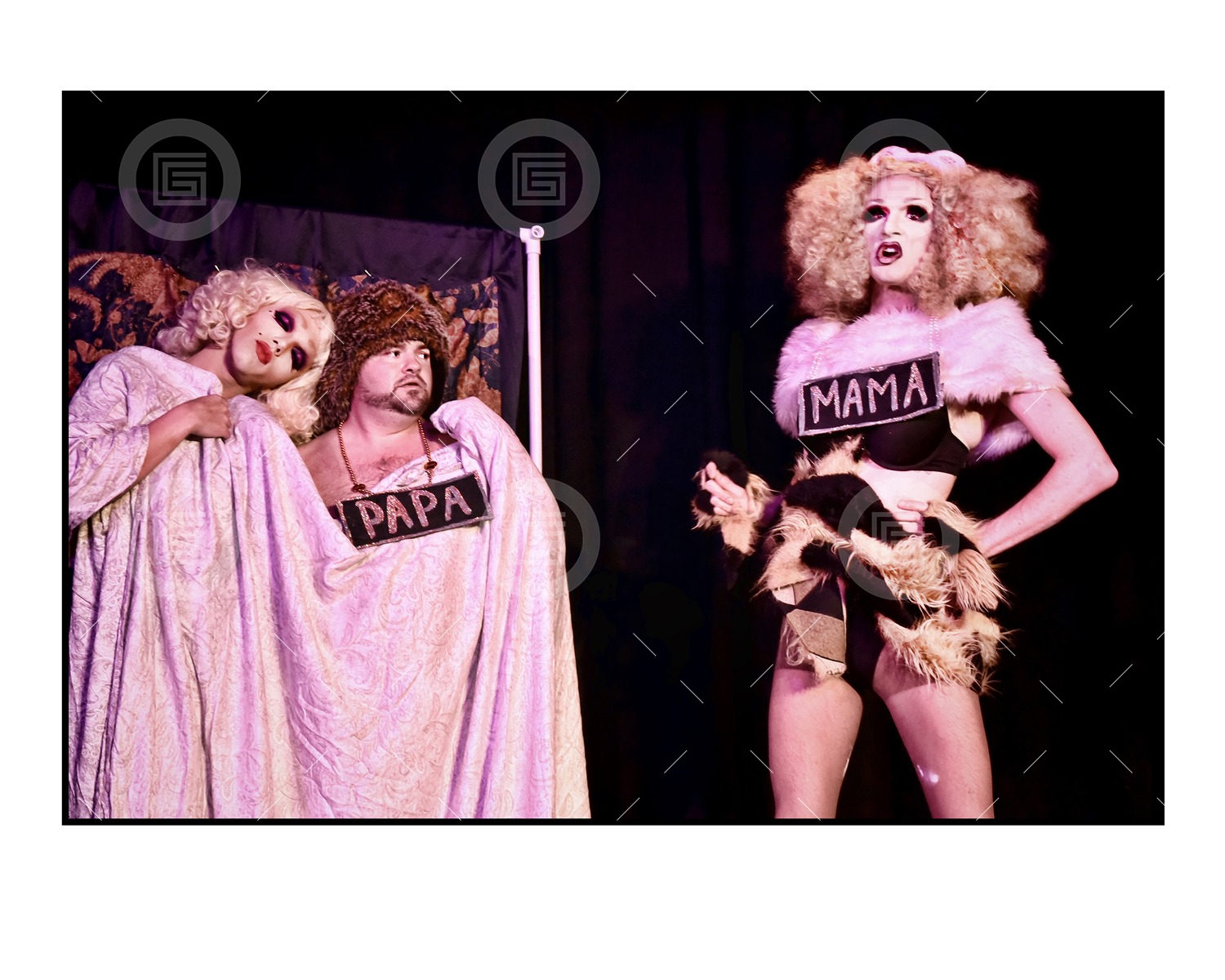 Scarlett Letters, Bearonce Growles and Laundra Tyme