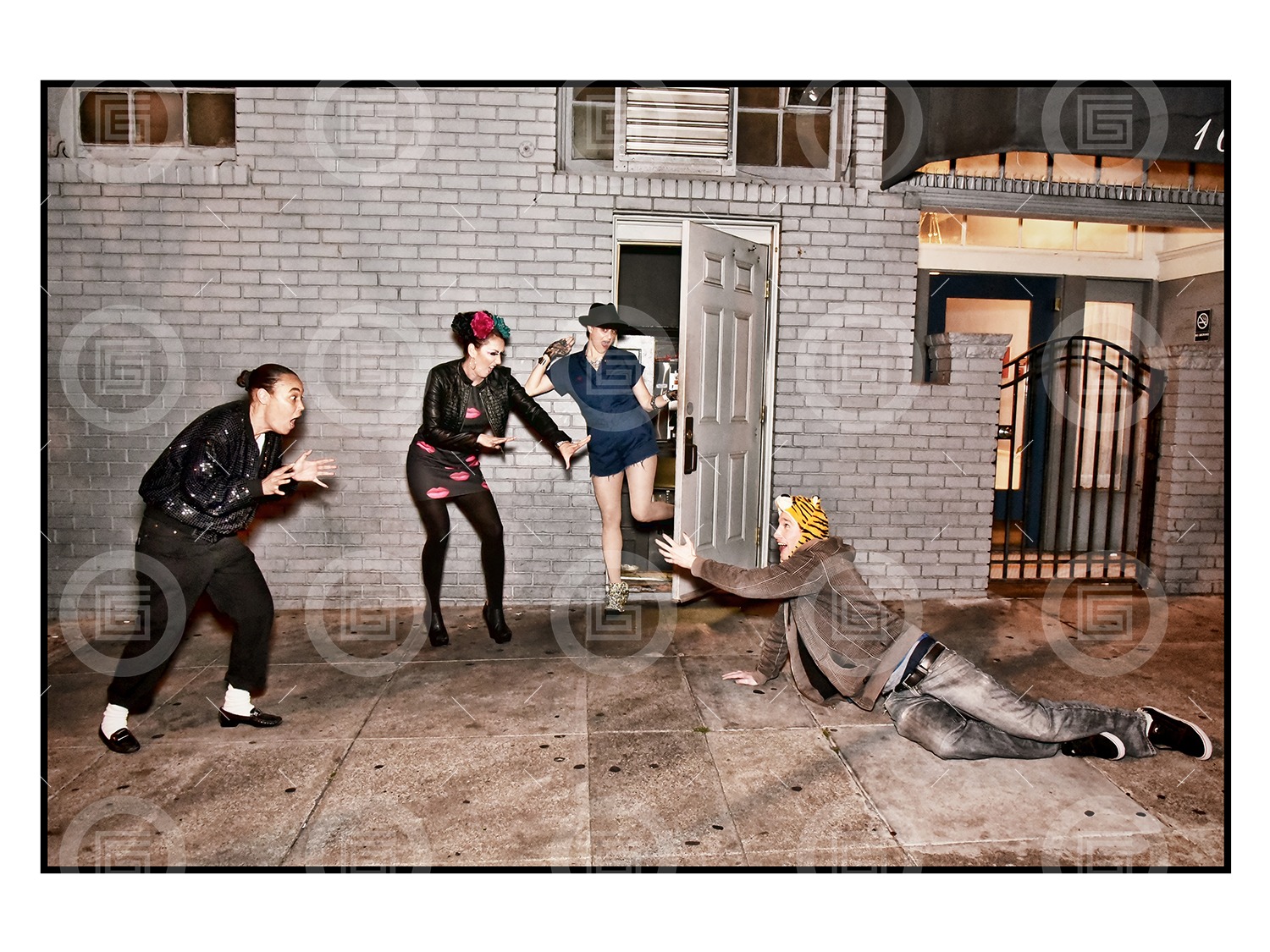 L-R: Madd Dogg 20/20, Frida K-Hole, Unknown, Lysol Tony-Romeo